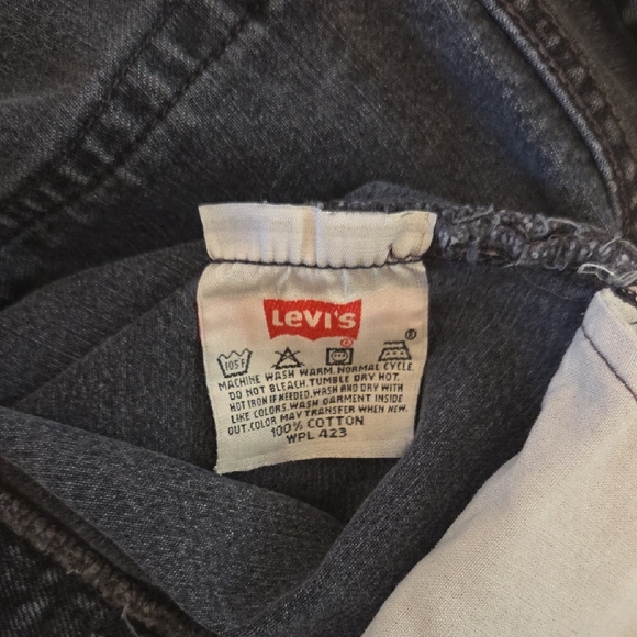 Vintage Levi's 501 Jeans Perfect Faded Black - Picture 11 of 11